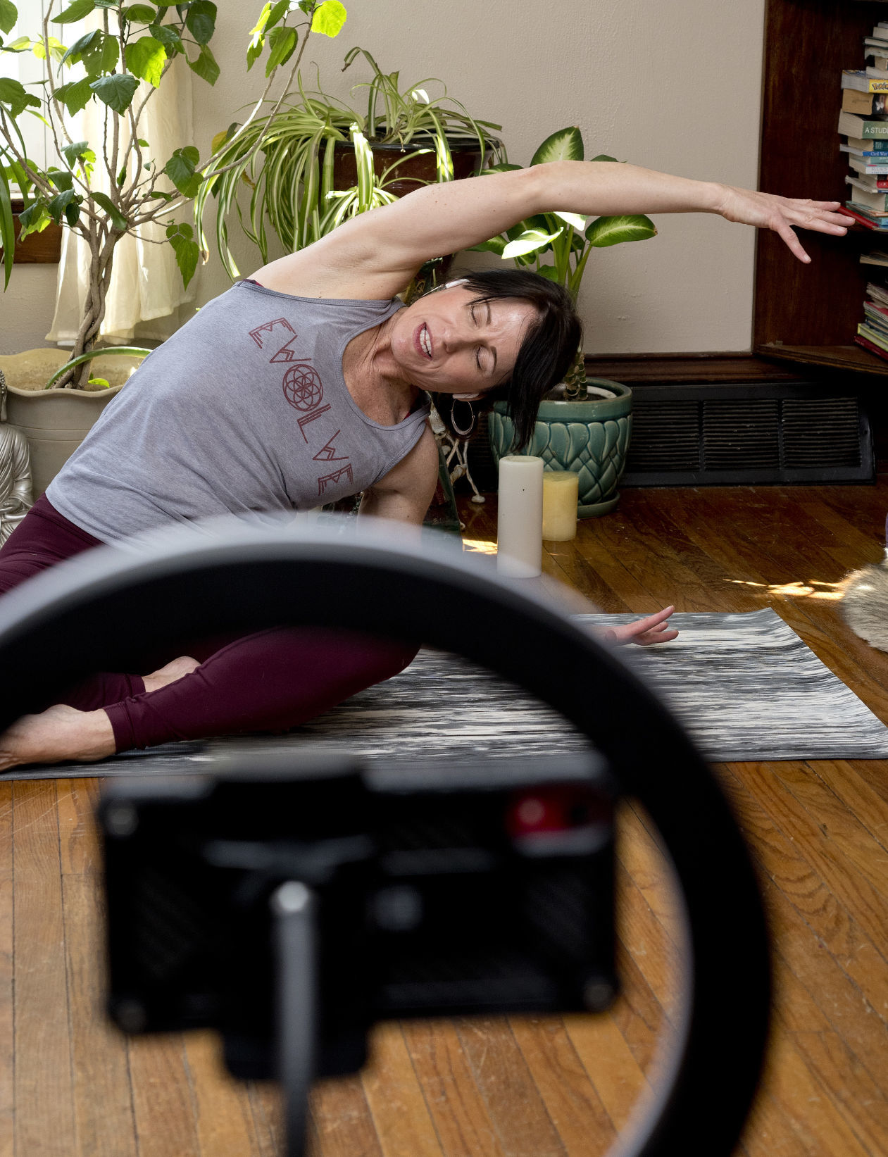 Covid-19 Zoom yoga
